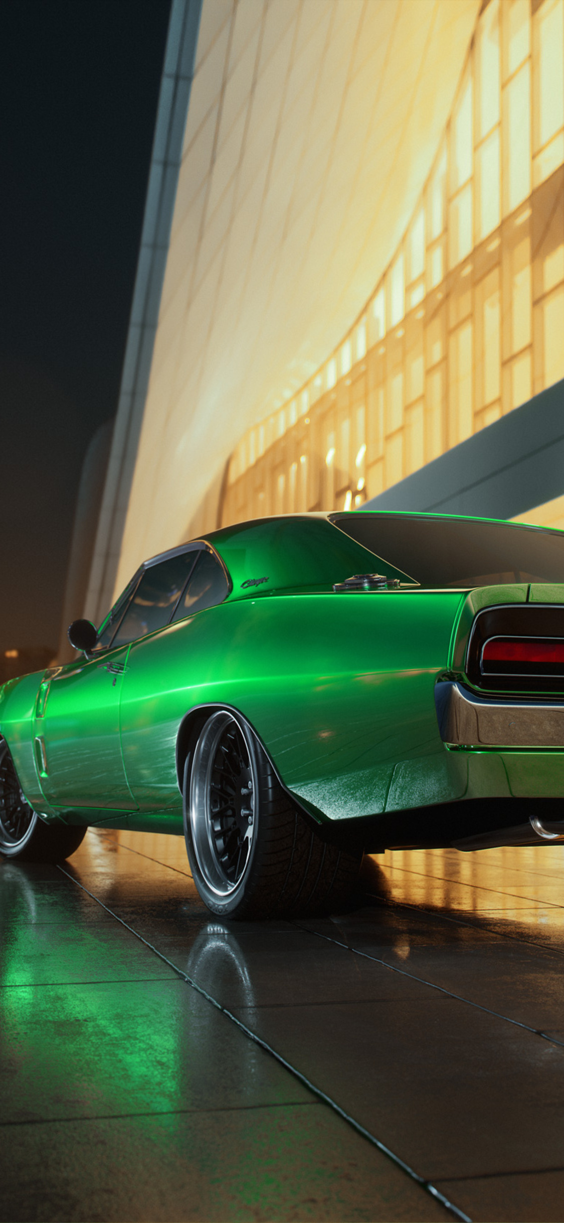 1125x2436  1969 Dodge Charger 