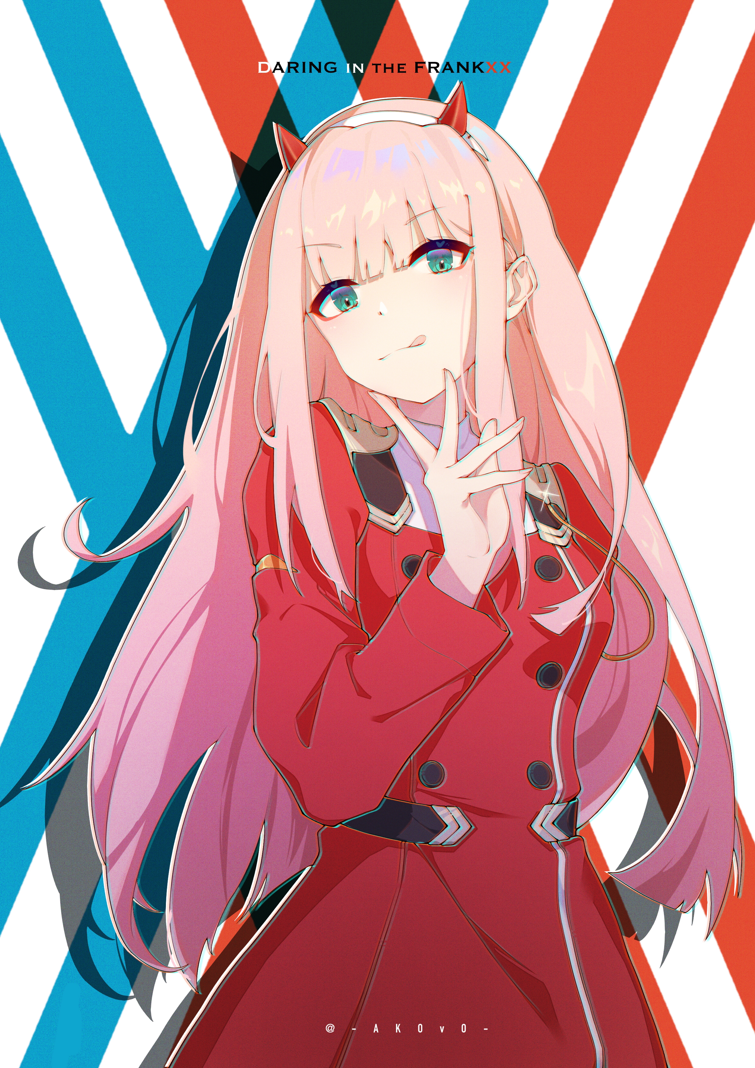 2480x3508  Anime Дорогая в Franxx - Mobile Abyss