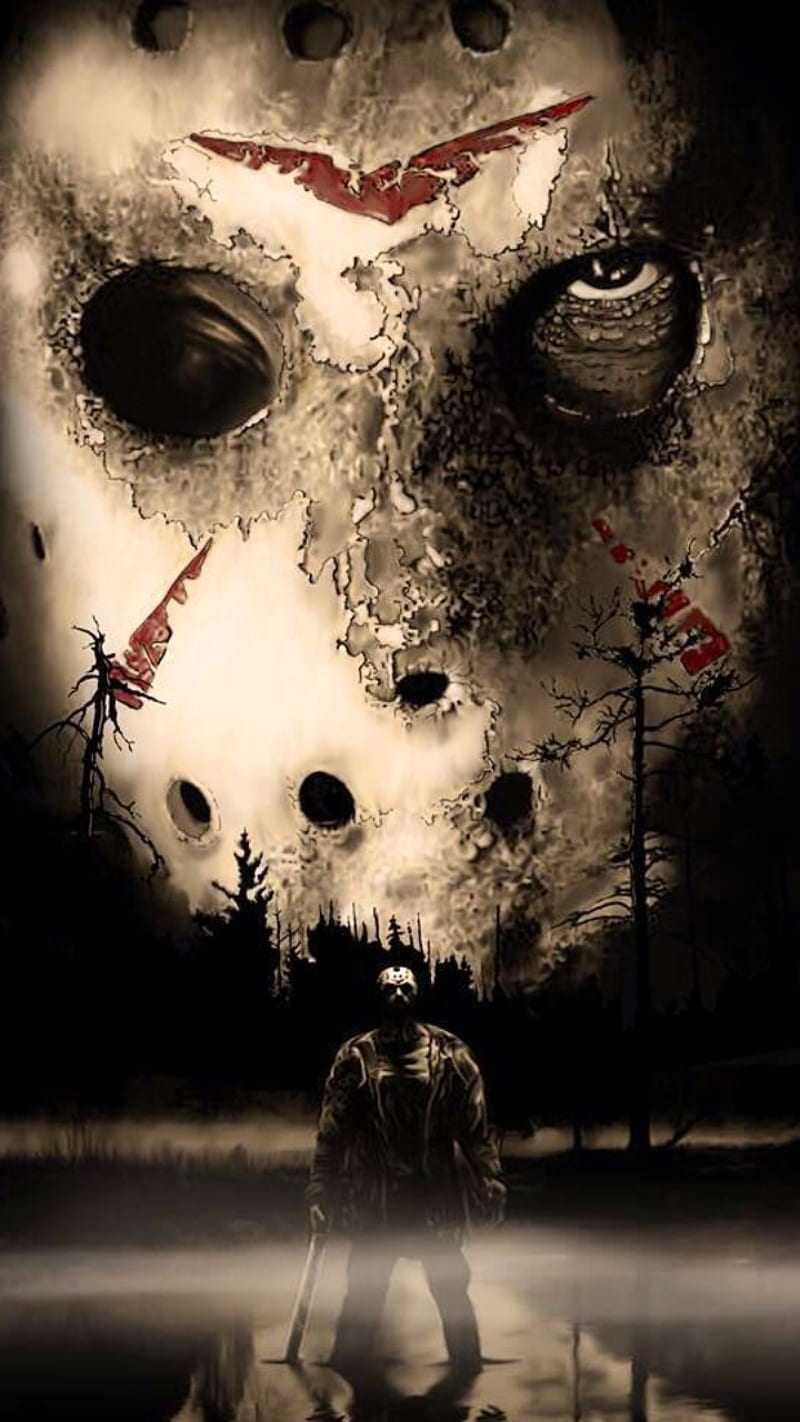 800x1422 4k Jason voorhees обои | Whatspaper 