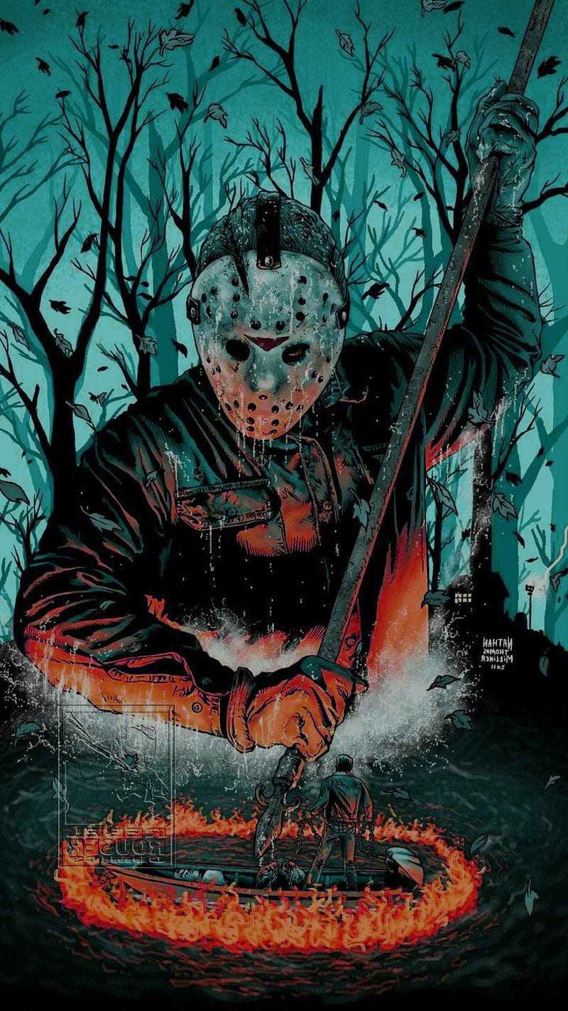 800x1422 Jason Voorhees Фон | Whatspaper 