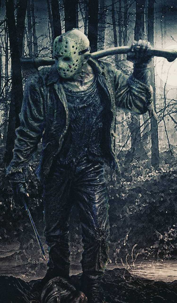 749x1279 JASON VOORHES Обои - обои Sun