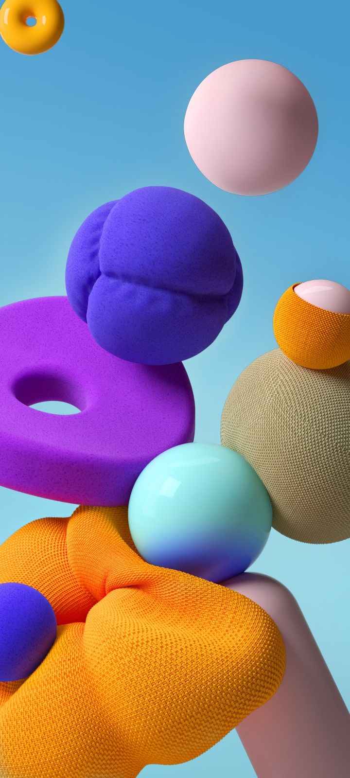 720x1600  launcher Тема для Galaxy A11 Обои Pole Android - Télébezz L'APK 