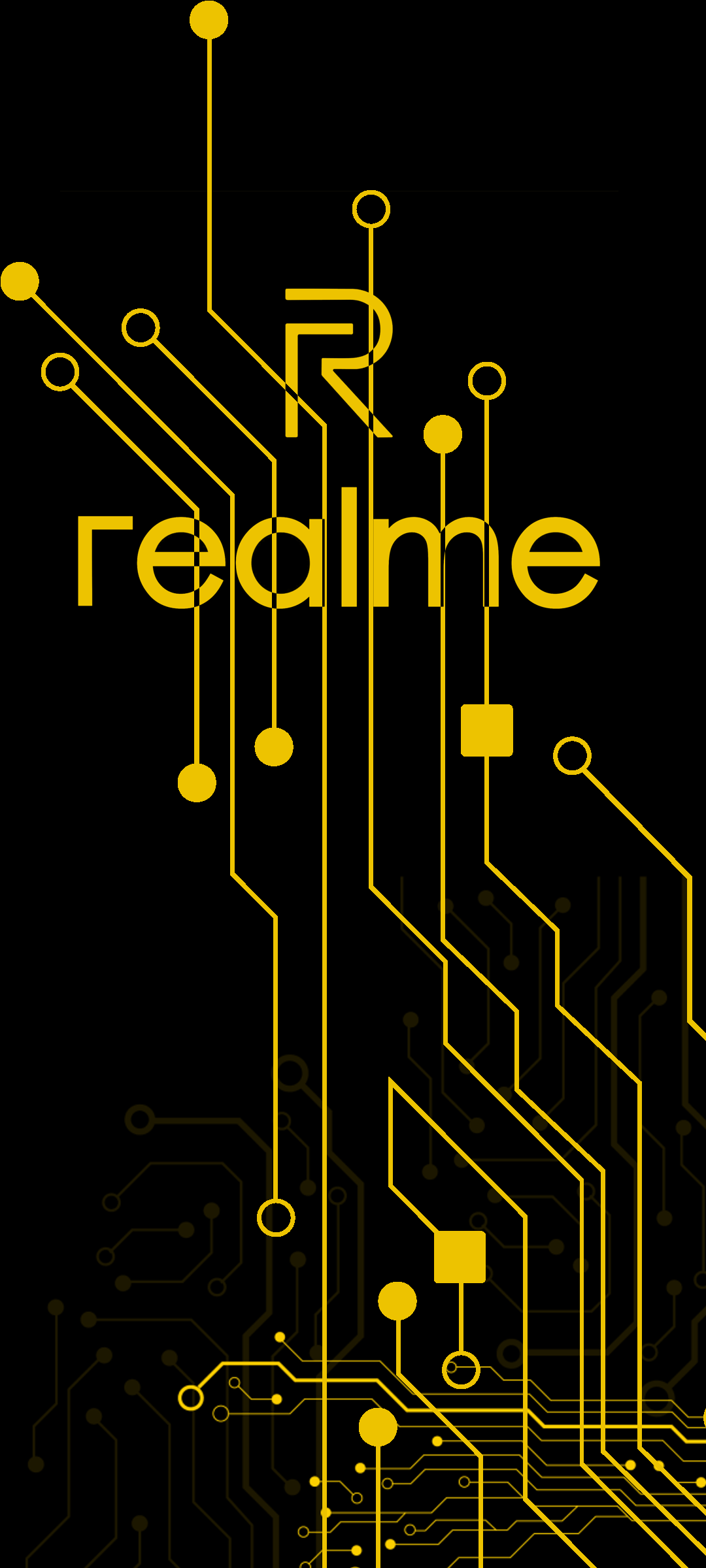 1080x2400  realme C2 Обои - обои Cave