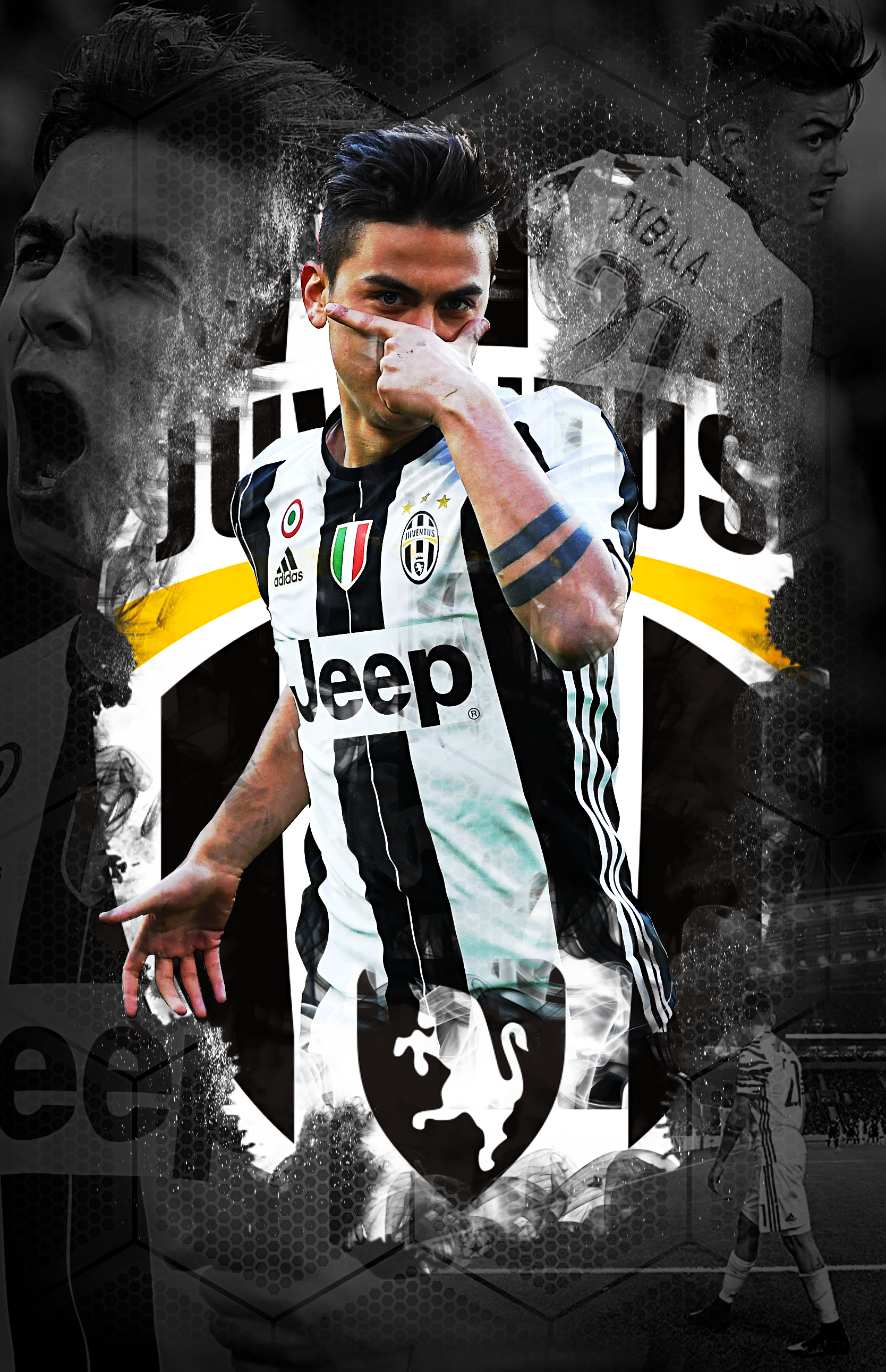 1668x2582  Paulo Dybala Players Футбольные поля Juventus Wallpapers HD ... | Ювентус Футбол Джерси Ювентус обои