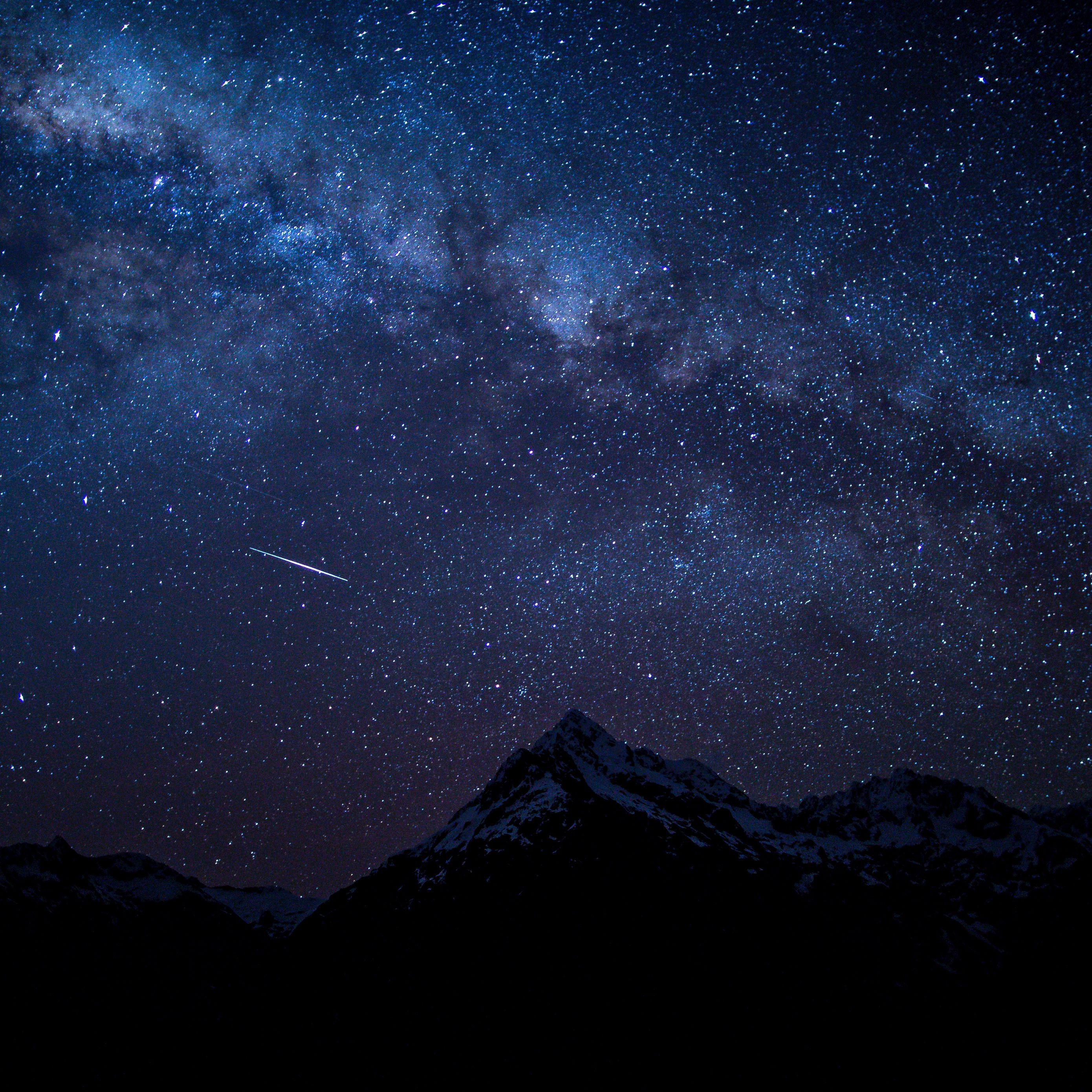 2780x2780  _download Обои 2780x2780 Звездное небо, Night, IPad Air, iPad Air 2, iPad 3, iPad 4, iPad mini 2, iPad mini 3, iPad mini 4, iPad Pro 9.7 \ "Для Parallax HD Background