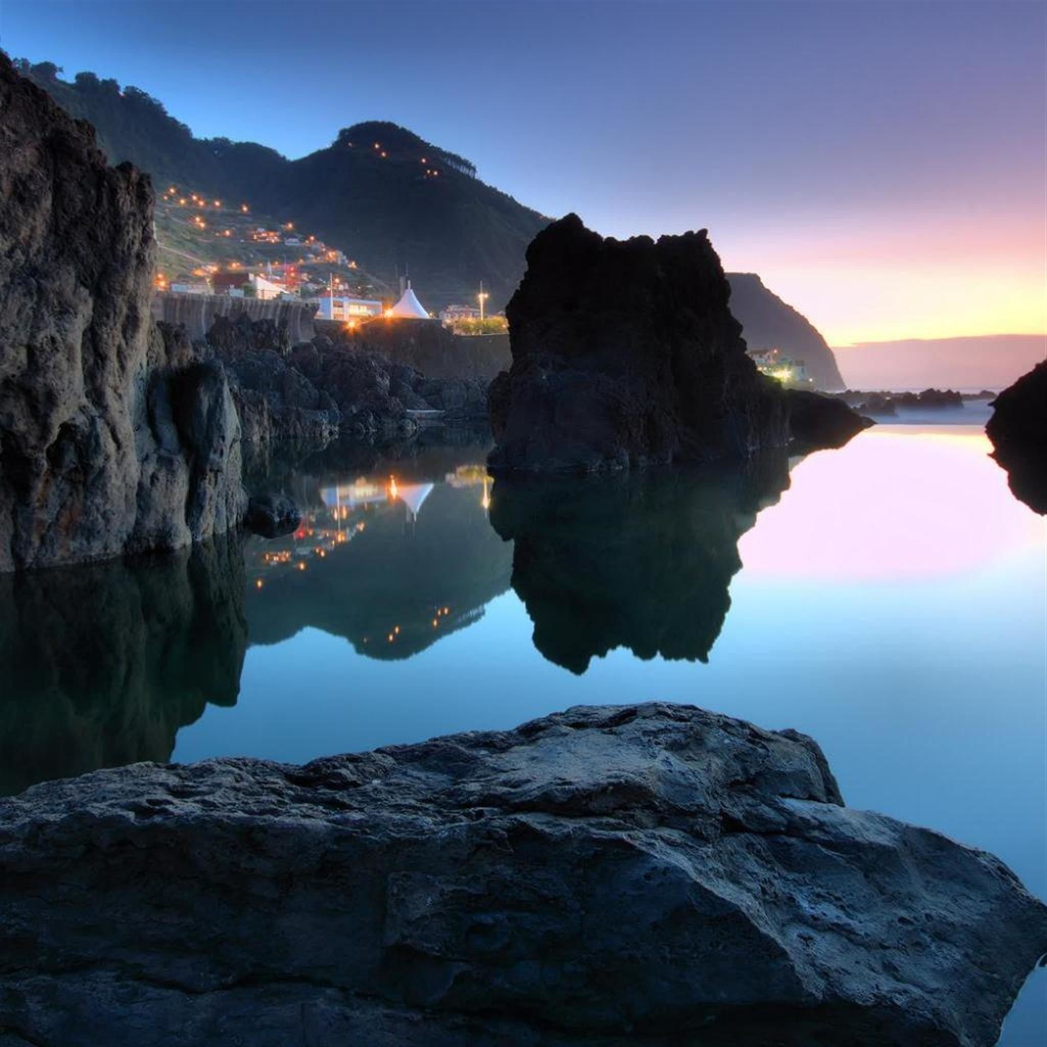 2048x2048   скачать обои 1280x1280 океан, серфинг, пена, Гавайи, пляж iPad, iPad 2, iPad mini для Parallax HD Background