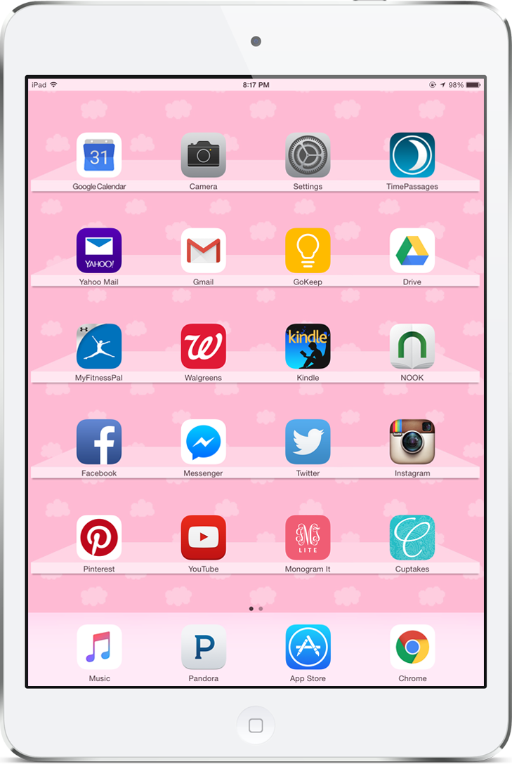 729x1088  Pink Cloud - iPad Mini 2 и 3 обои от Sleepy-Stardust на DeviantART