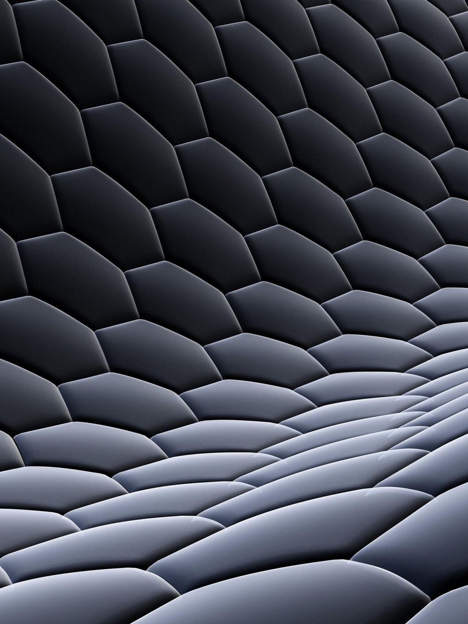 1536x2048  H_HEXAGONAL PATHWALLPOITPORE 3D HD Wallaper