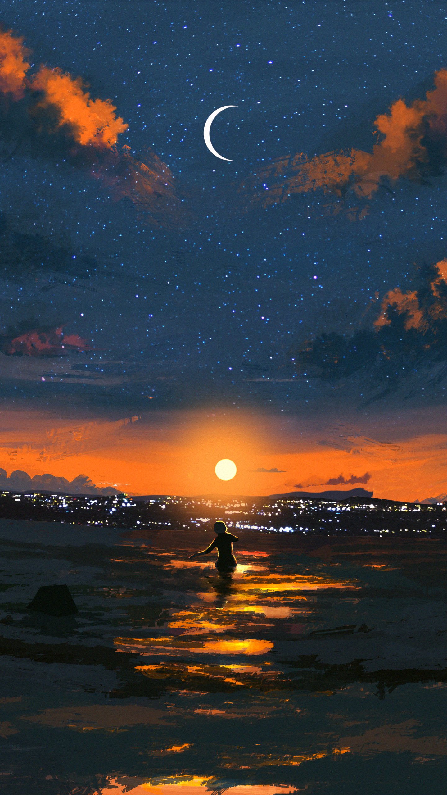 1440x2560  _download Huawei P20 Lite Обои - 30 Журнал разблокировки Обои 