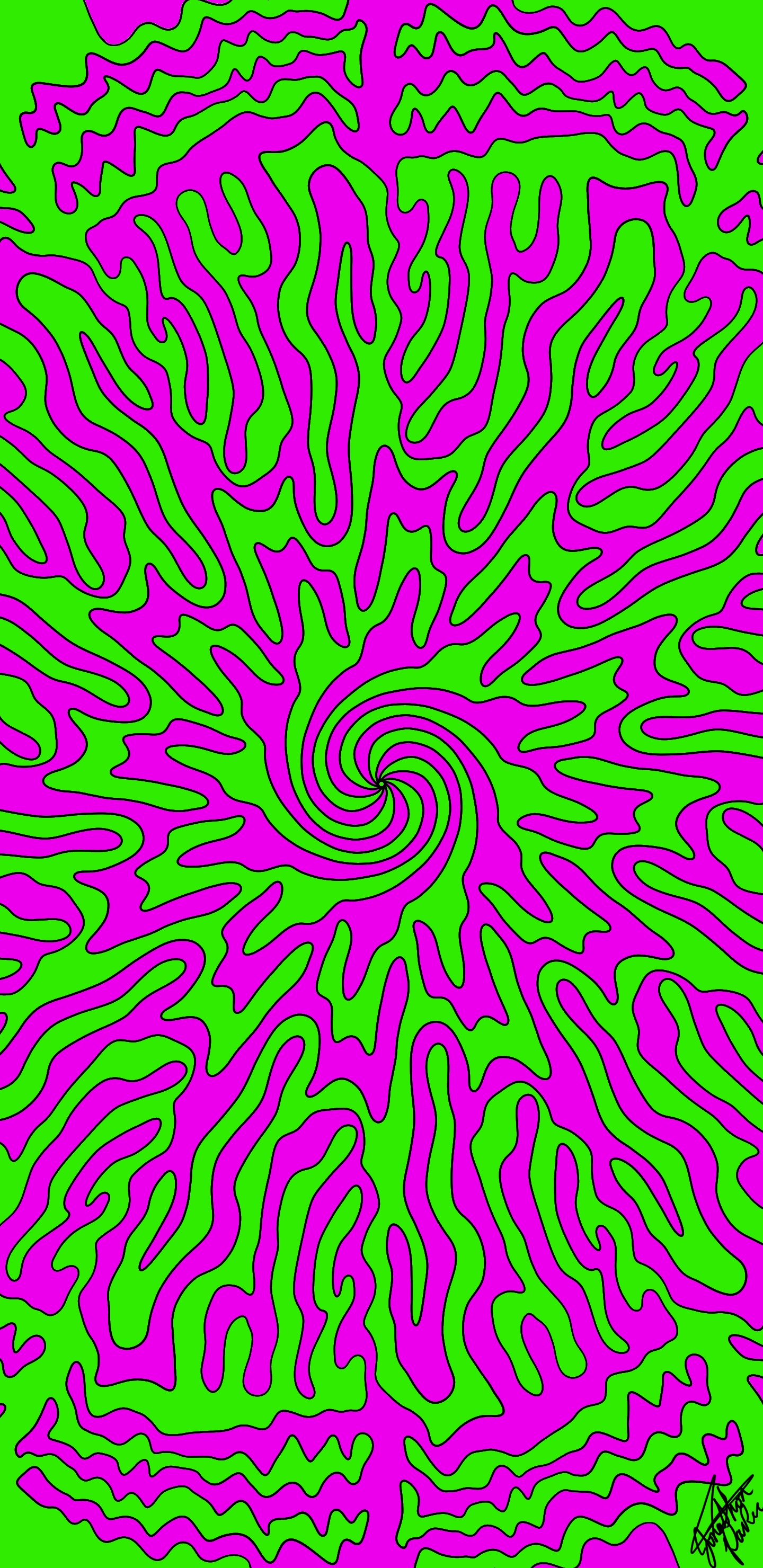 1440x2960 Lsd Trip Wallpaper, опубликованные Итаном Пельтье