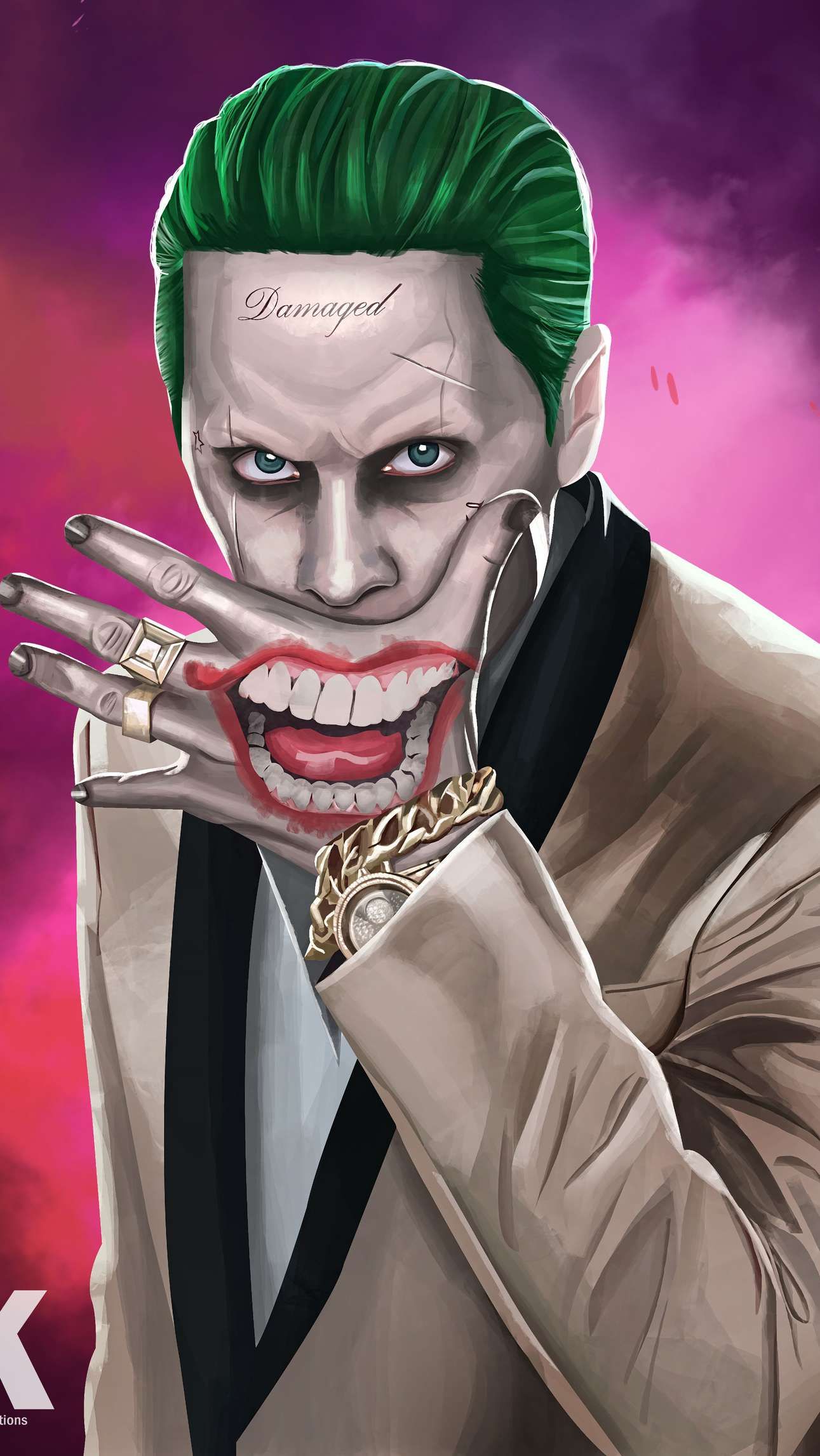 1291x2293 pin на знаменитостяхJared Leto не забывайте joker Wallpaper 4k Ultra HD ID: 8977 