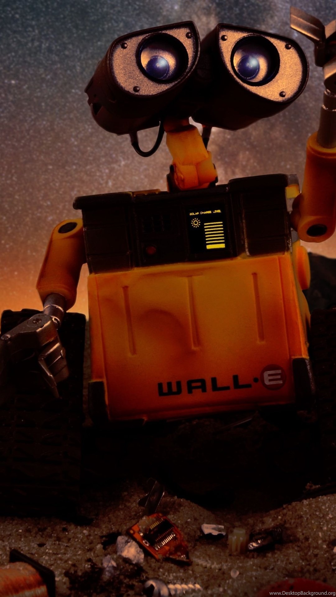 Обои на телефон wall e