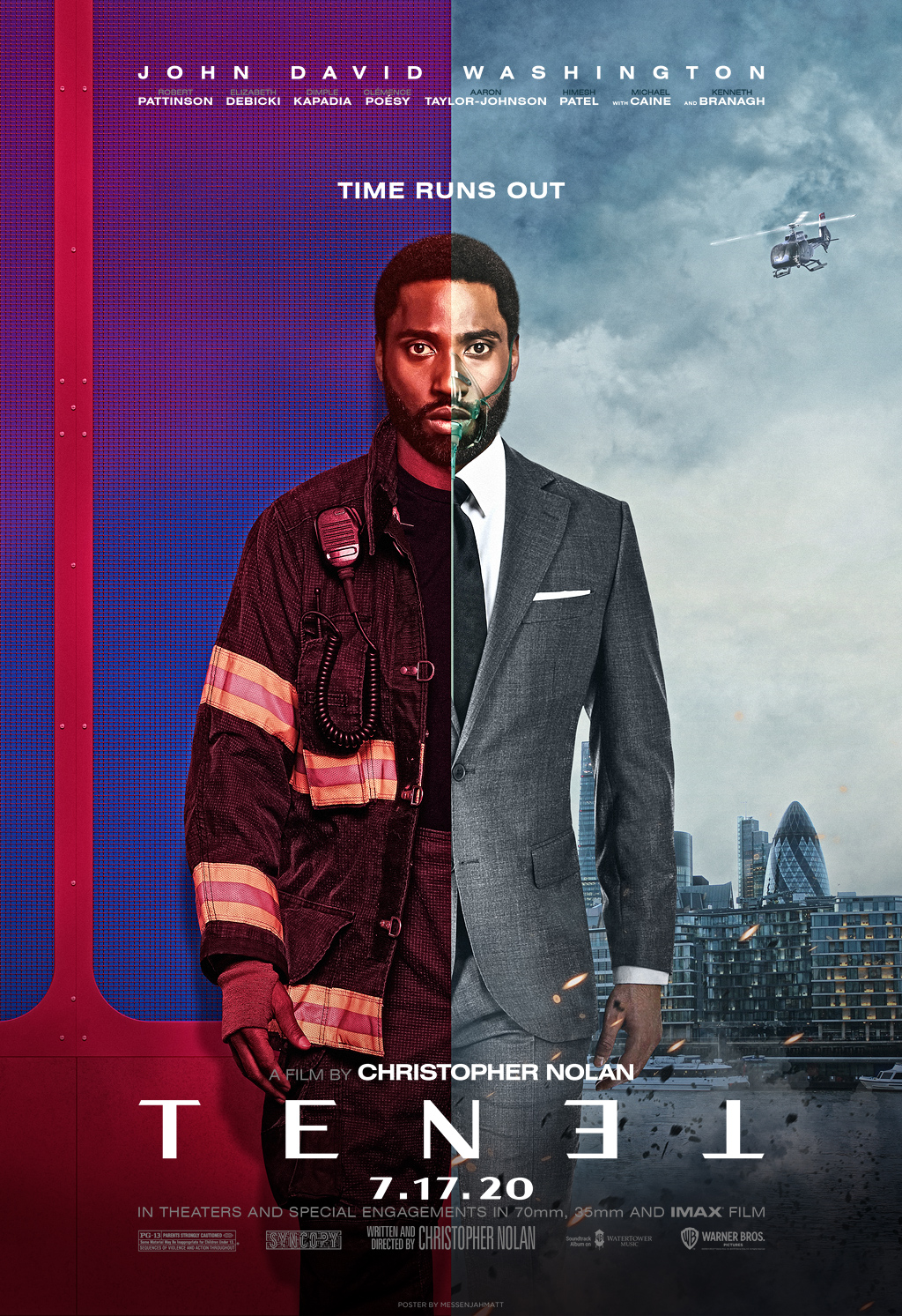 1024x1493  tenet | Фильм Фанарт | fanart.tv 