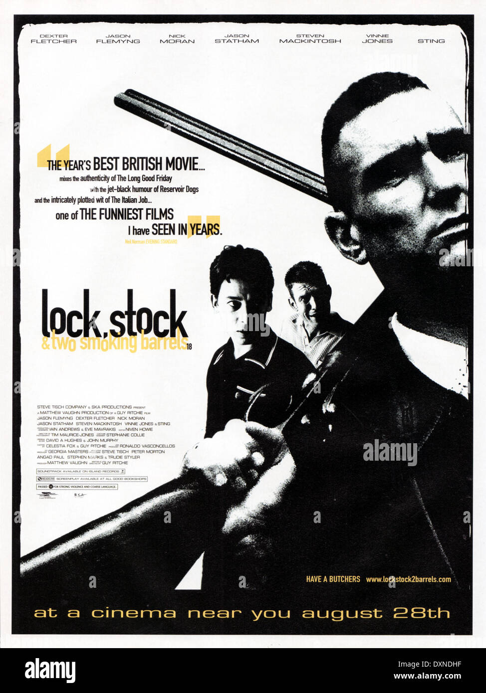 974x1390   Lock, Stock и Doubing Barred (1998) Стивен Маркус LSTB 096 Стоковая фотография - alamy