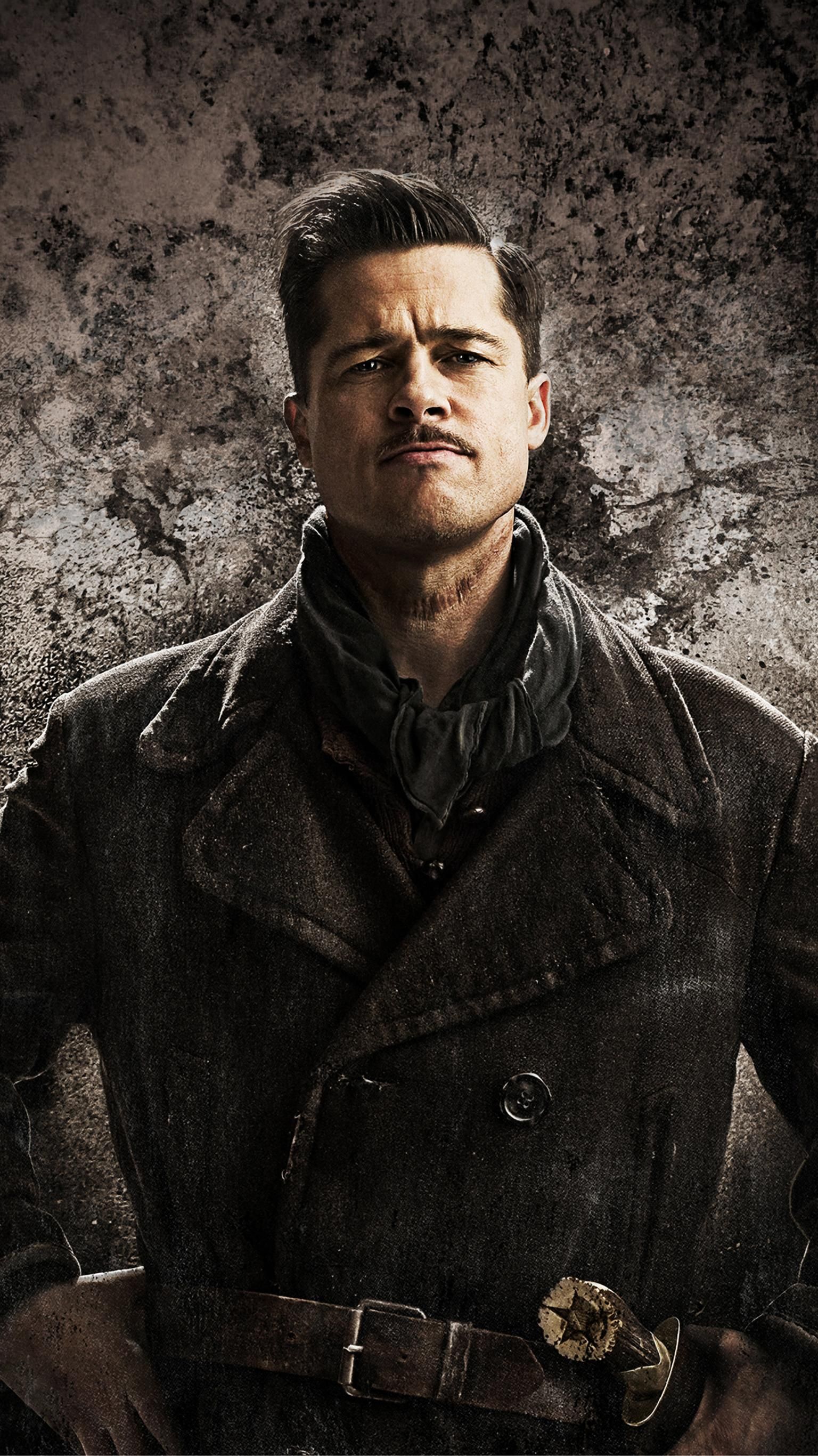 1536x2732  inglourious Basterds, Bradpitt, Quentin Tarentino, HD Mobile Wallpaper | PEACKPX