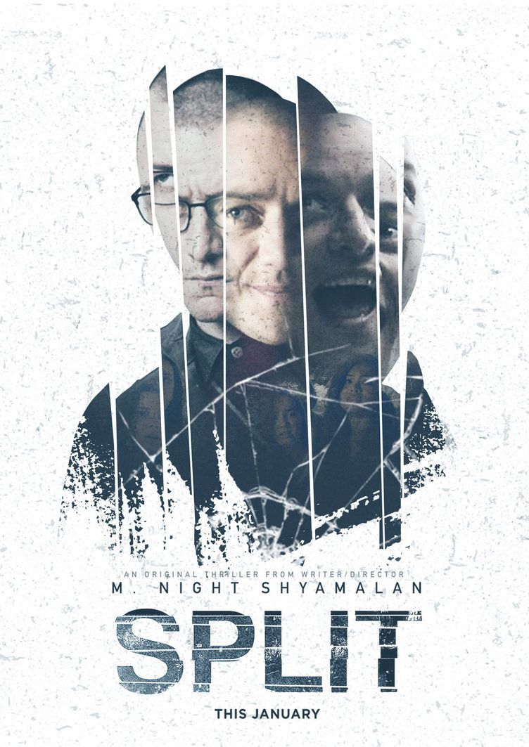 Сплит | Плакат фильма на Behance | Split Movie, плакаты из фильмов, плакат фильма на Хэллоуин 