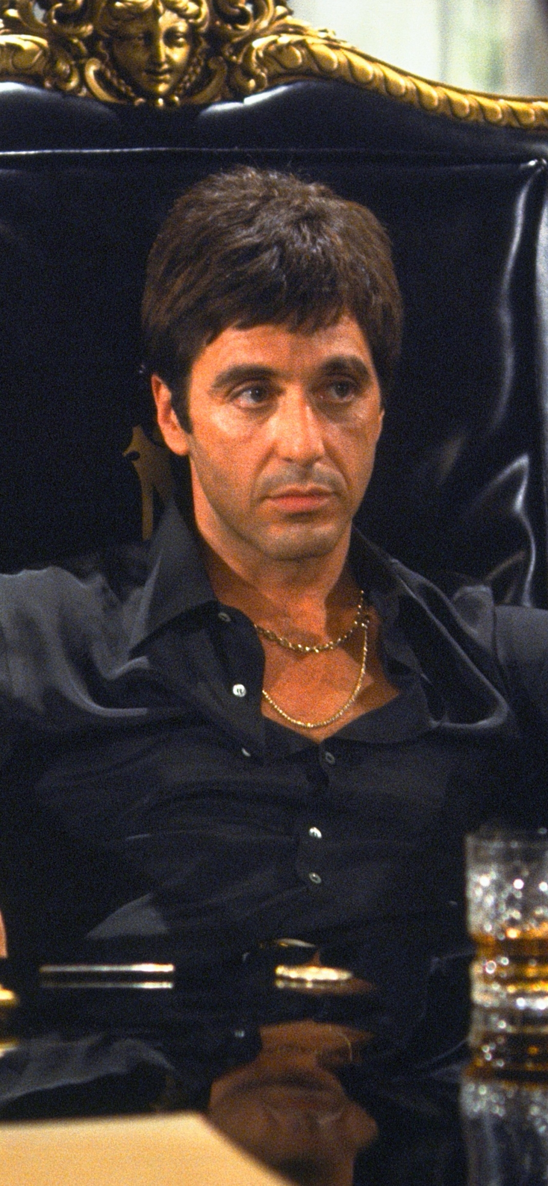 1125x2436  tony Montana Wallpapers HD - обои Cave