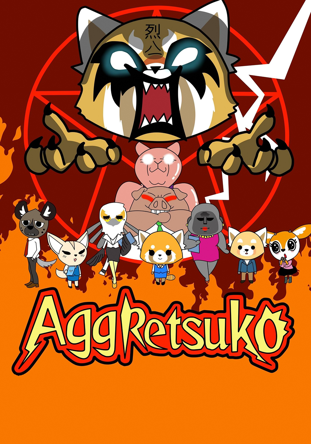 1000x1426  aggretsuko Обои [настольный компьютер, iPhone, ноутбук, мобильный] 