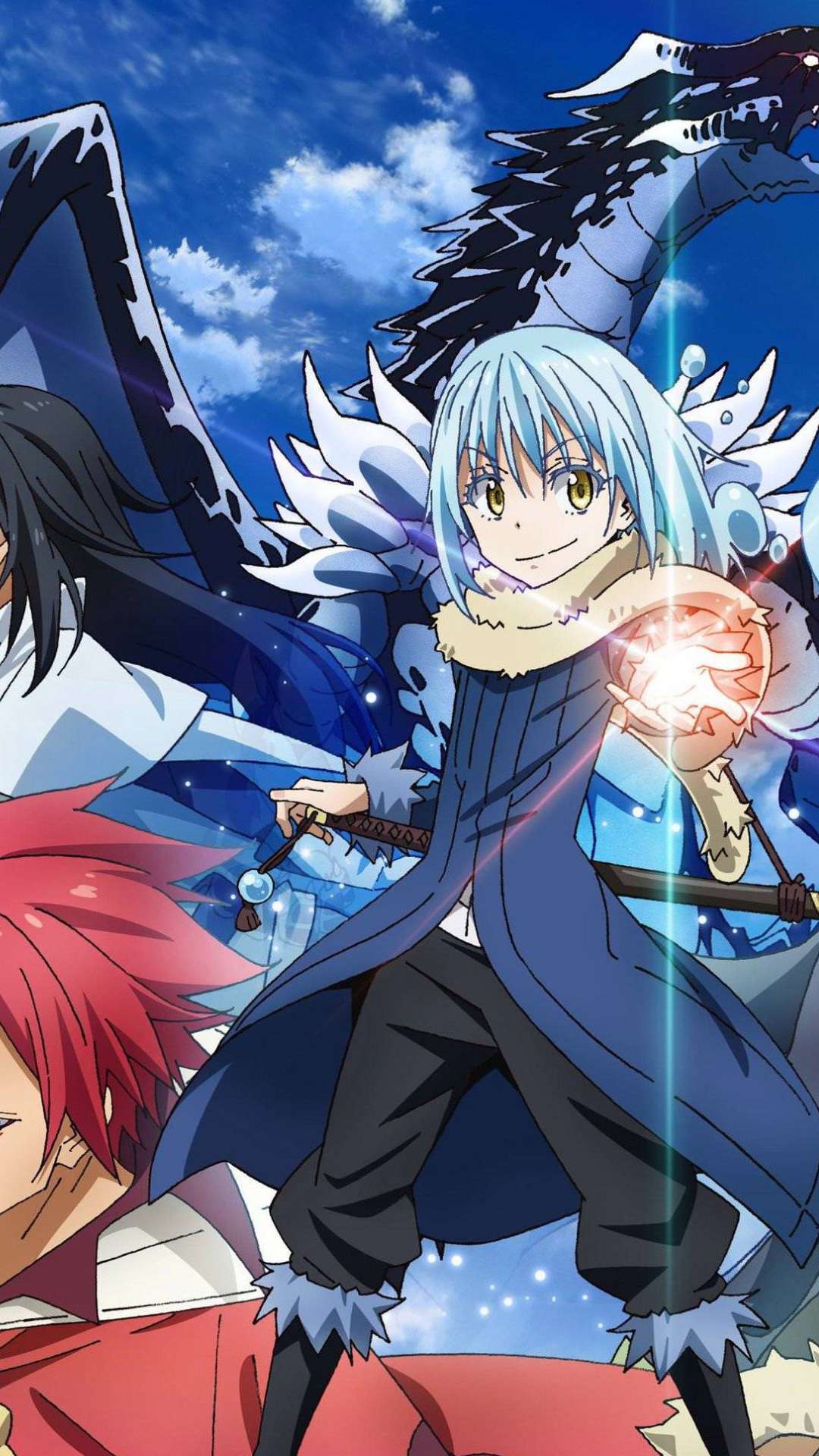 1080x1920  ANIME / в то время, когда я перевоплотился как слизь (1080x1920) Мобильные обои | Personagens de Anime, Fantasia Anime, Anime