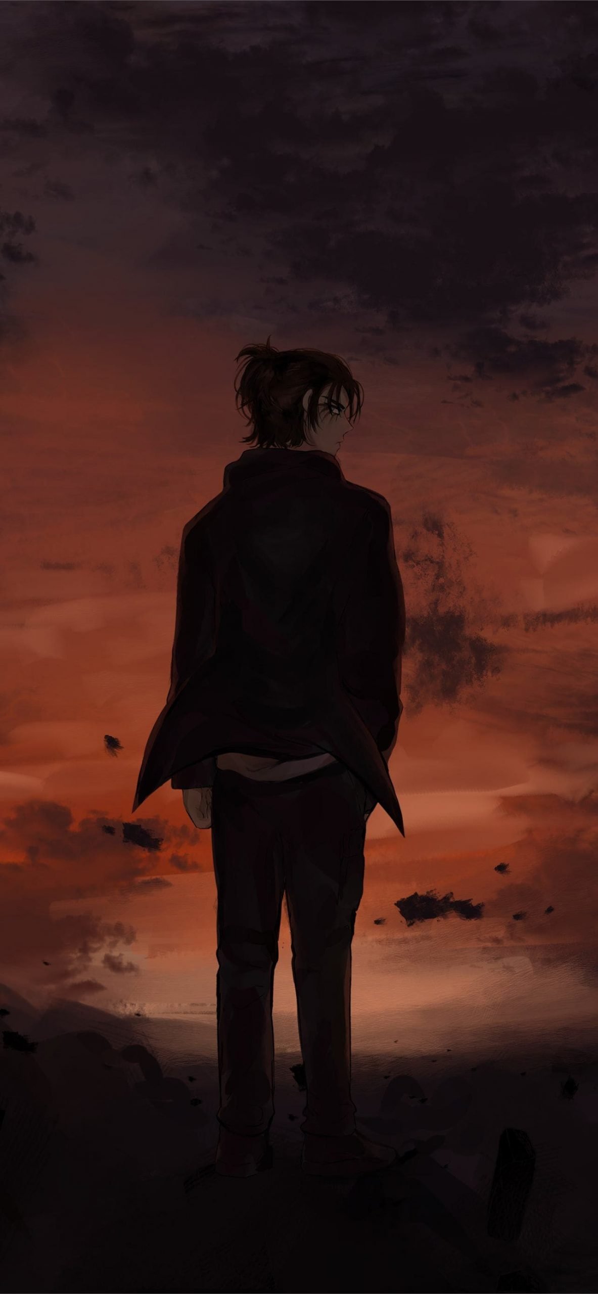 1183x2560  eren обои yeager для Android - APK Download