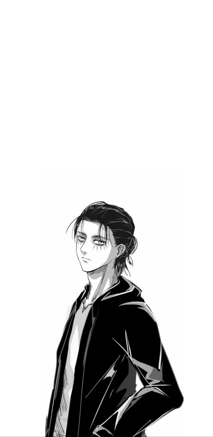 736x1513  eren, улыбающийся Eren, HD Телефон Обои | Peakpx