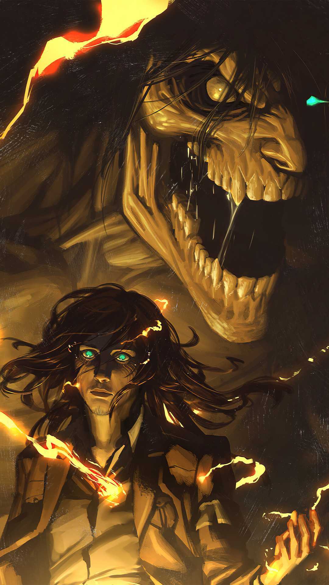 1080x1920   Eren Yeager обои Für Android - APK Herunterladen