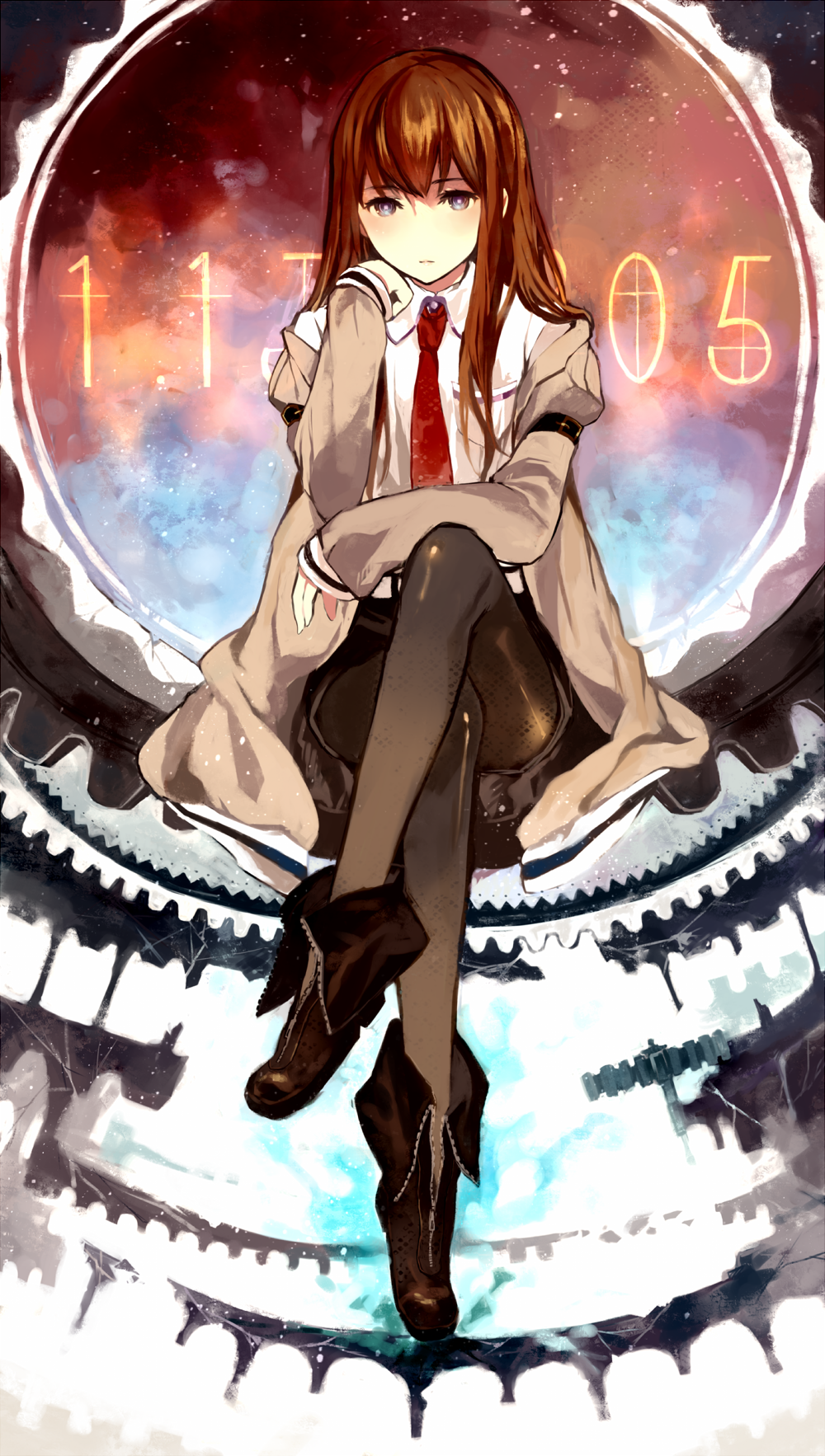 1000x1766 kurisu Makise Steins Gate Anime Mobile 图片 Steins; Gate 从 从 anthony17 |照片 图像 图像 