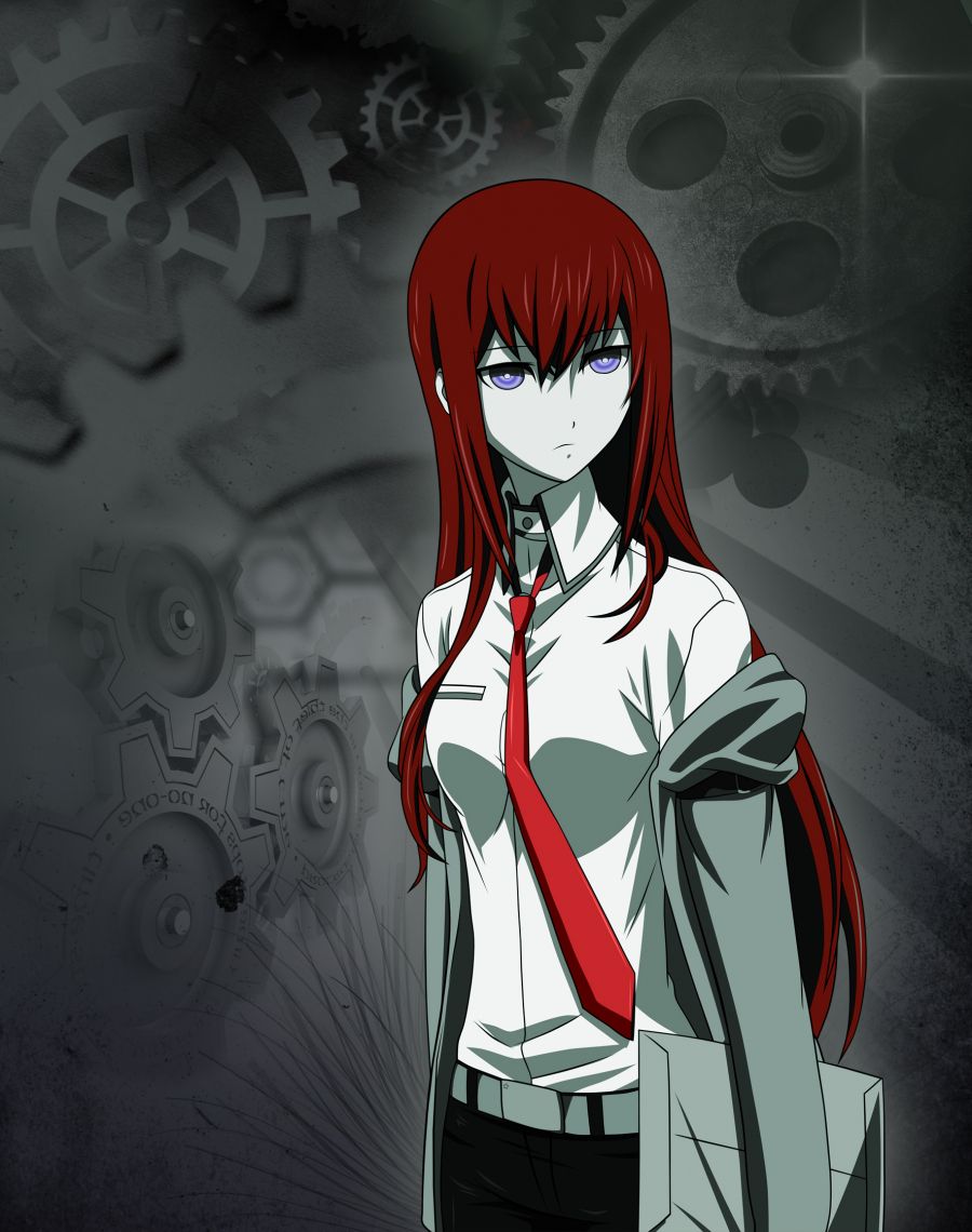 900x1140 kurisu от Steins; Gate. У Хука такой классный стиль! | Аниме мотивационные плакаты, Kurisu Makise, Anime