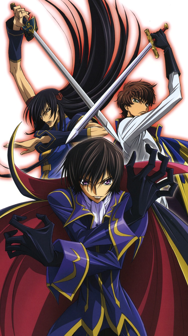 750x1334  LeLouch | Аниме, код Geass обои, аниме Art