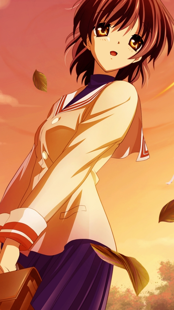 720x1280  Anime Clannad - Мобильная пропасть 