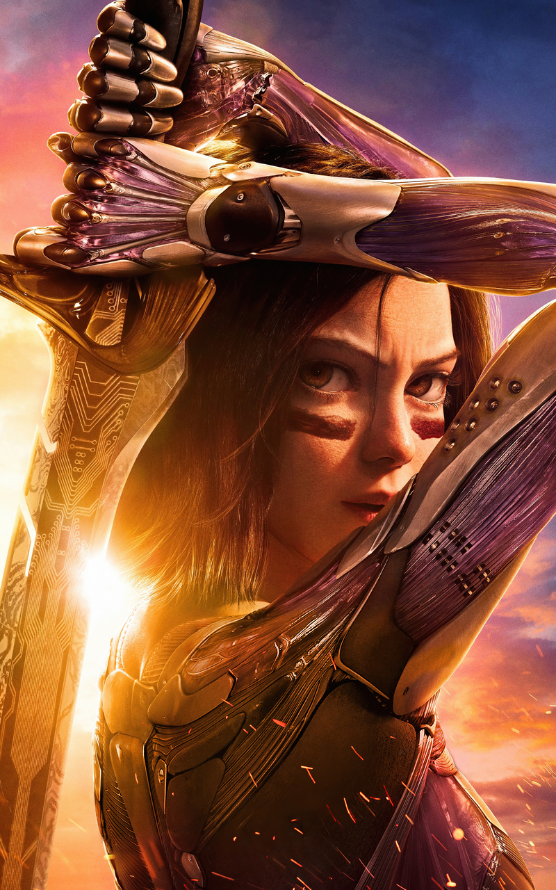 800x1280 Alita Angel 2019 Art 4K #3.104 