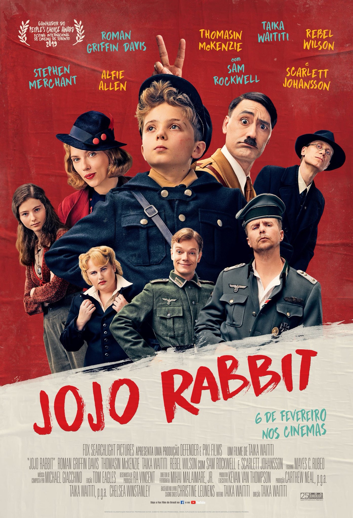 1394x2048   Jojo Rabbit Poster 4 | Goldposter