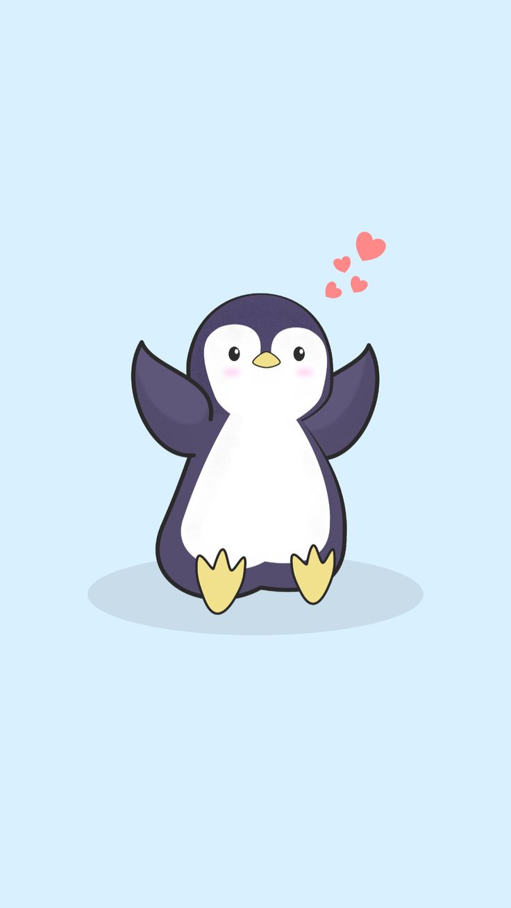 Кавайный Пингвин