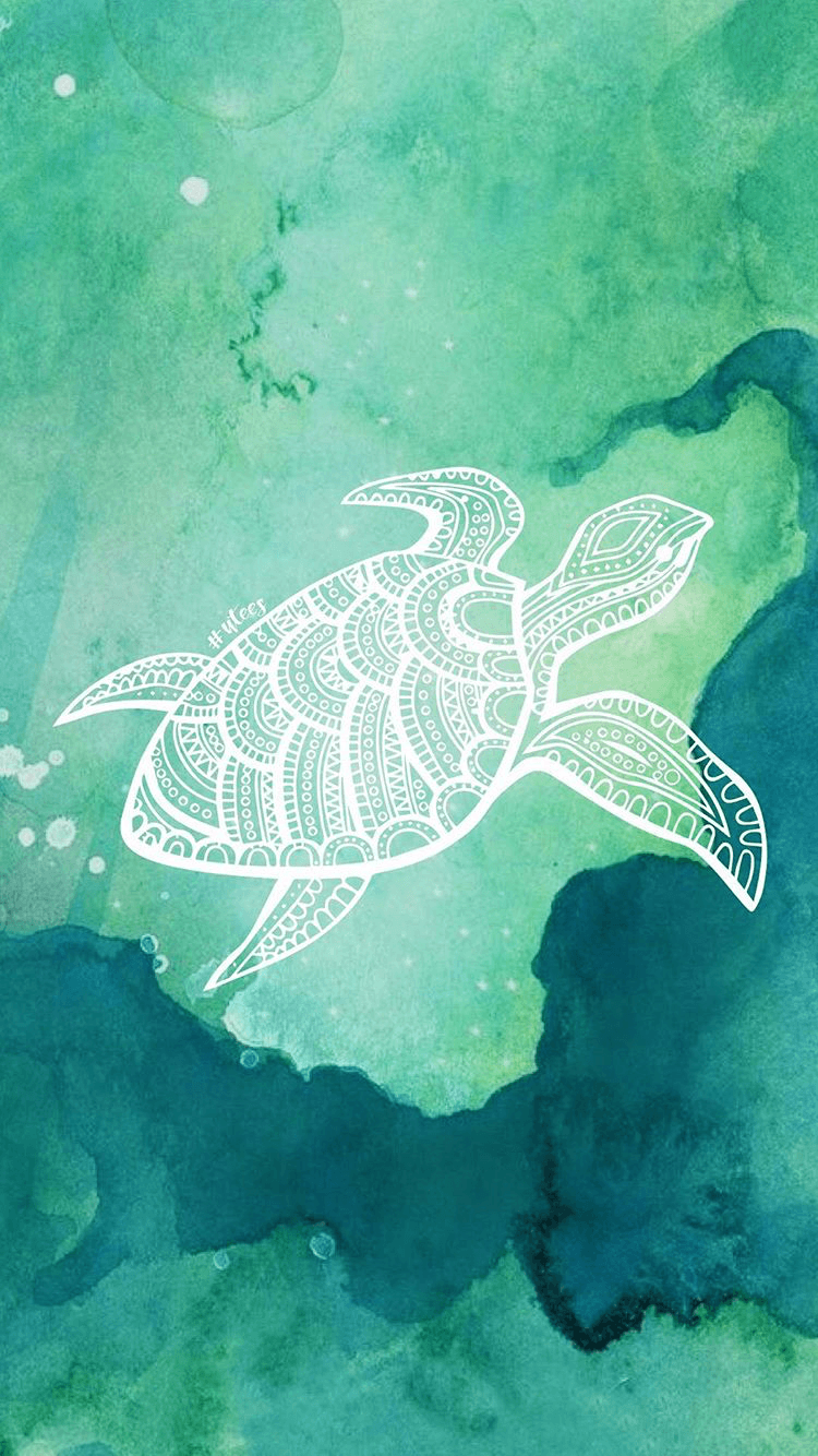 750x1334  turtle - iPhone, Android \ U0026 Фоны рабочего стола 