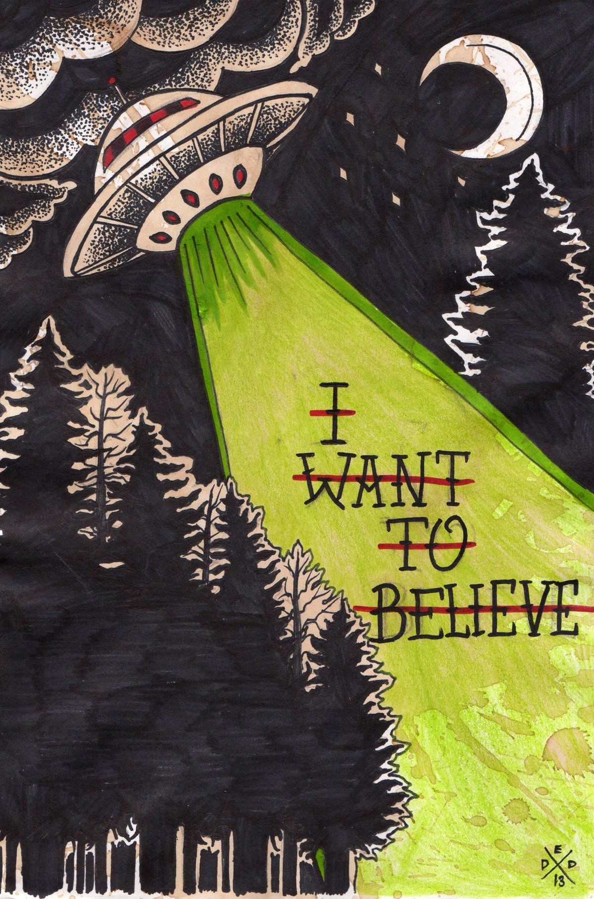 I want to believe обои