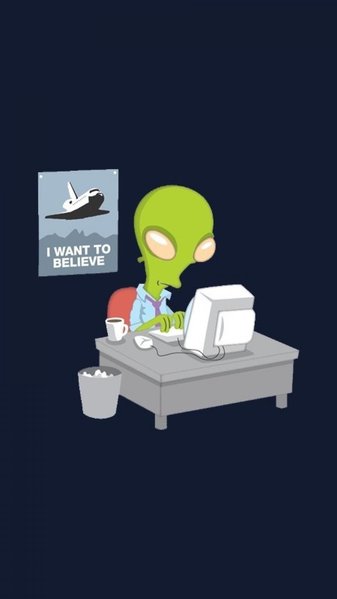 1080x1920   67+ I Want to Believe