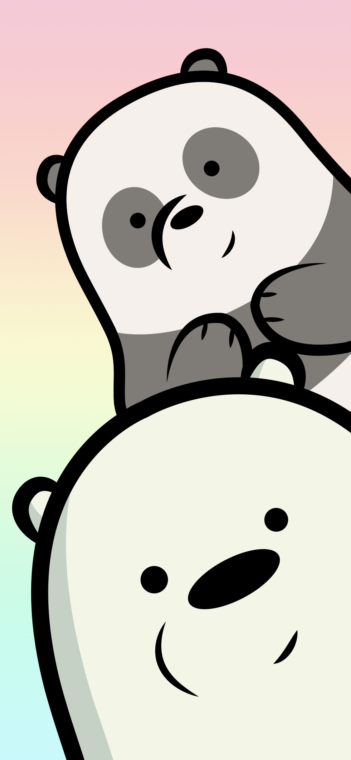 Обои на телефон bare bears