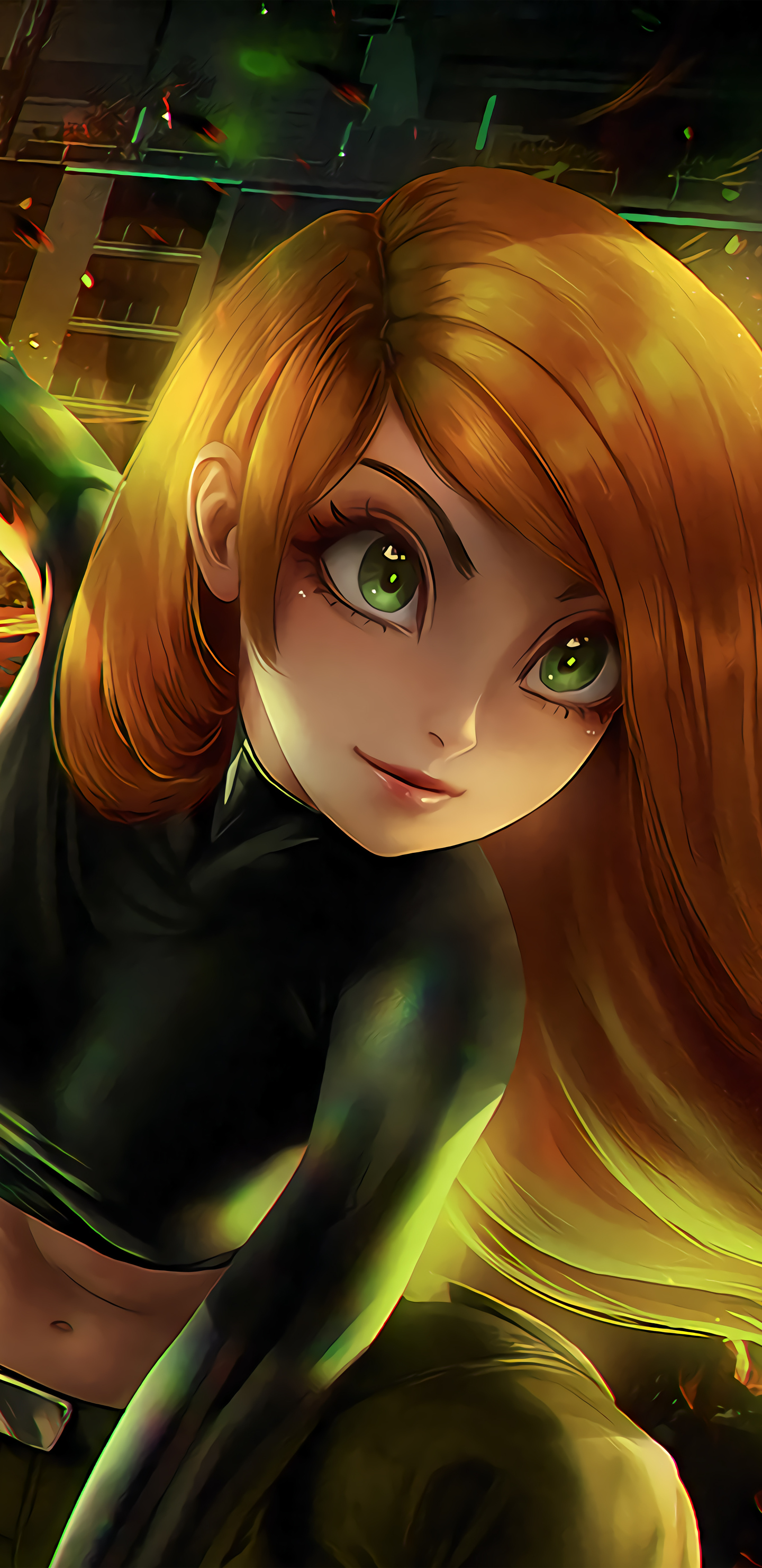1440x2960  Shego, Green, Kim, Kimpossible, HD Телефон Обои | PEACKPX