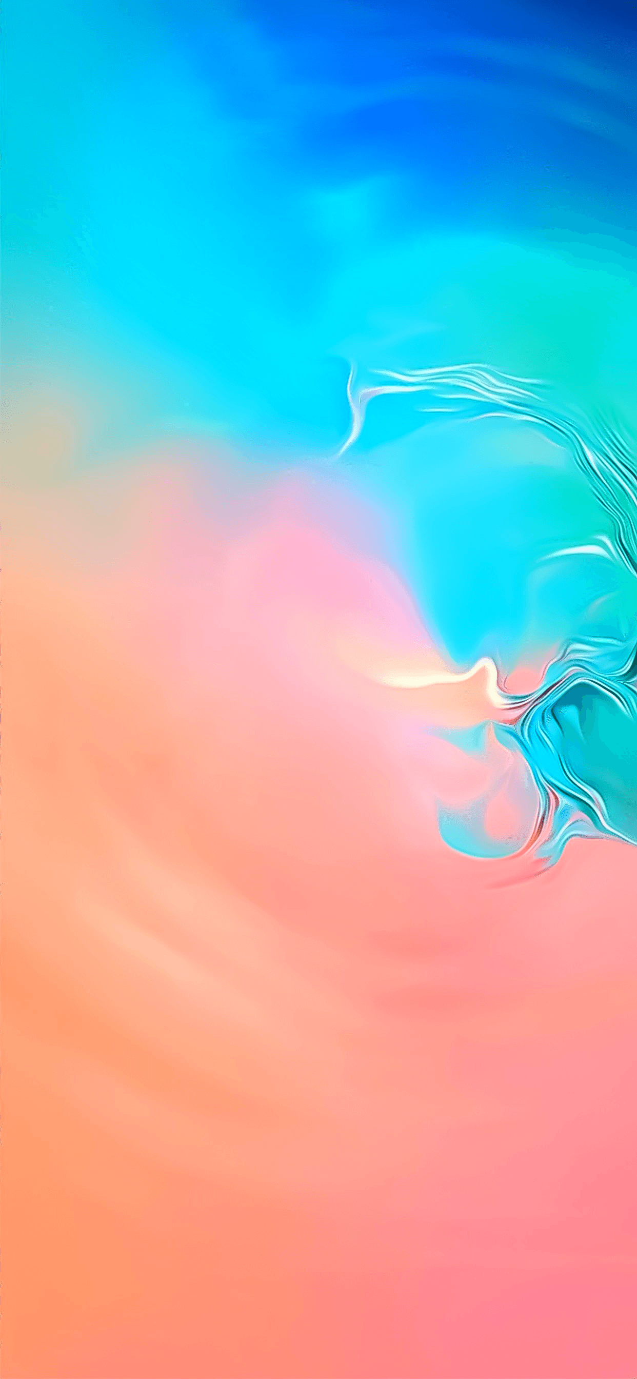 1242x2688 wallpaper samsung galaxy a50, абстрактный, красочный, HD, OS #21452 