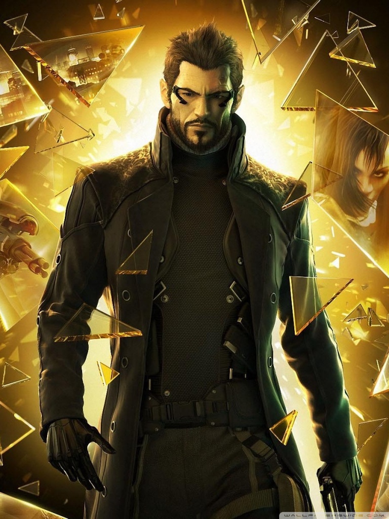 Deus ex обои на телефон