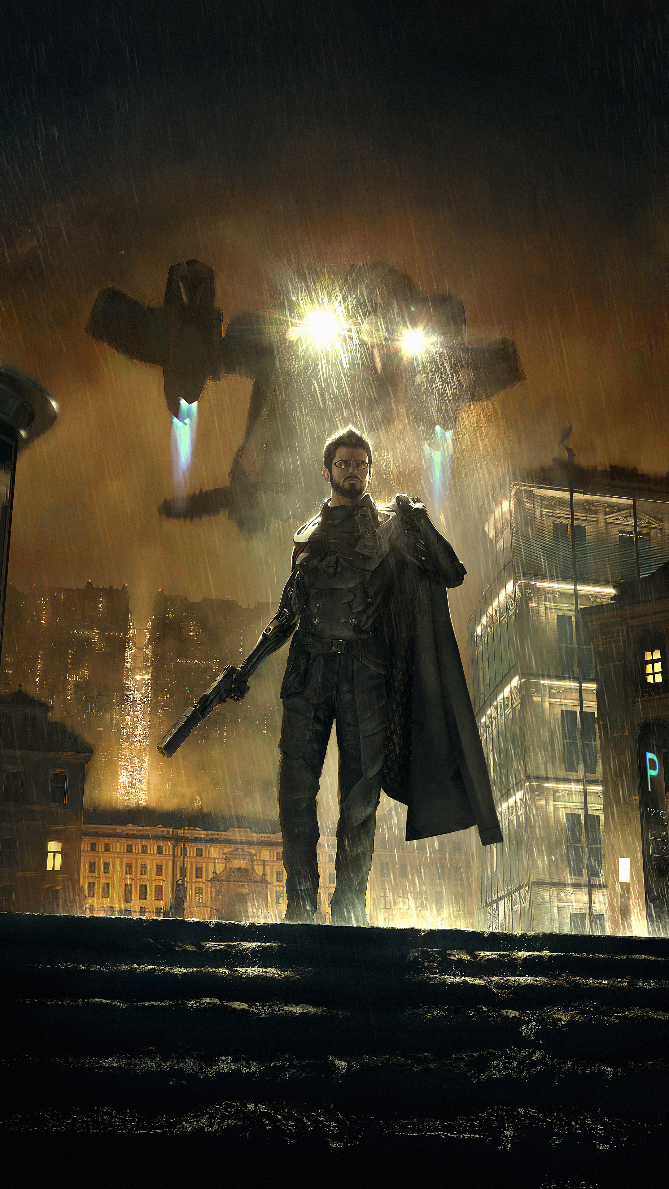 2160x3840   Wallaper Id: 402219 / Видеоигр Deus Ex: Deas: Mankind разделенная телефона обои, 1080x1920