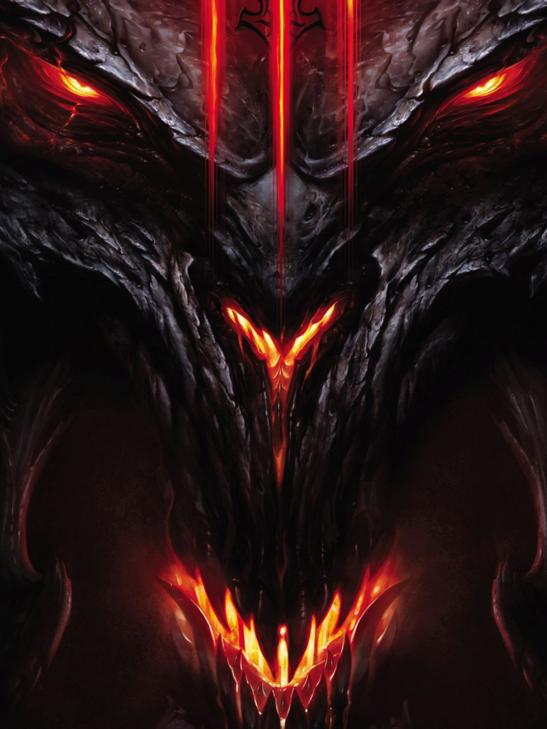 768x1024   Diablo 3 Tyrael HD Обои Скачать для настольных мобильных фоновых изображений - Fancyodds