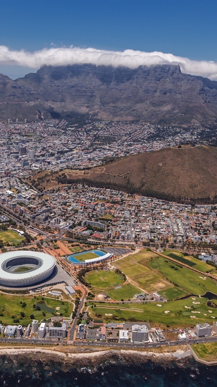 750x1334   Клифтон -Бич, океан, 4K, природа № 16629 