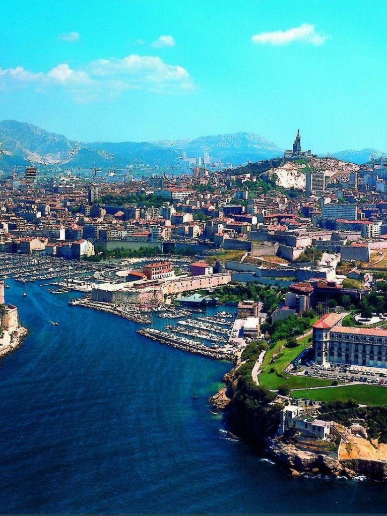 768x1024  olympique de Marseille Wallpapers - обои Cave