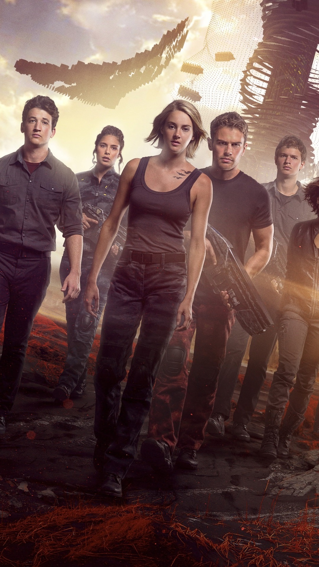 1080x1920   ✓ [85+] HD обои. Beautiful Art Girl в 2019 году. Divergent - Android/iPhone HD HD Скачать фон (PNG/JPG) (2022) 