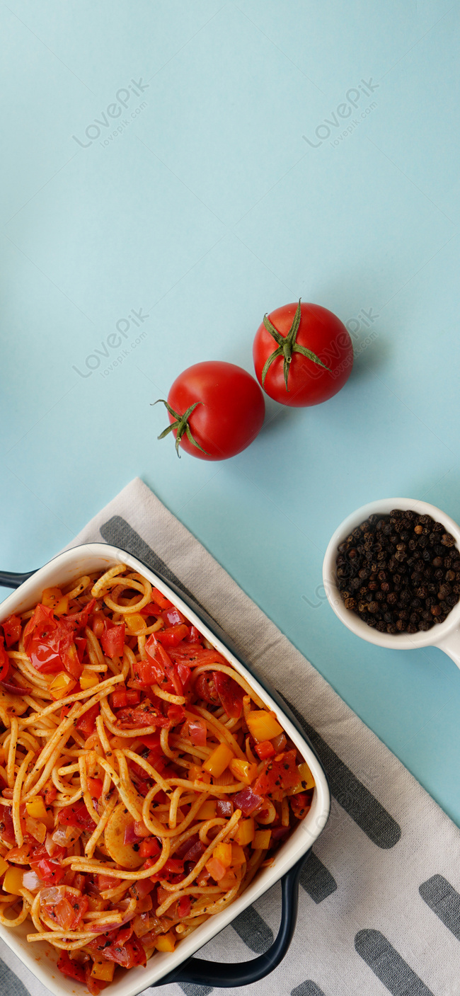 650x1407  Tomato Pasta Сотовые обои изображения бесплатно скачать на LovePik | 400288290