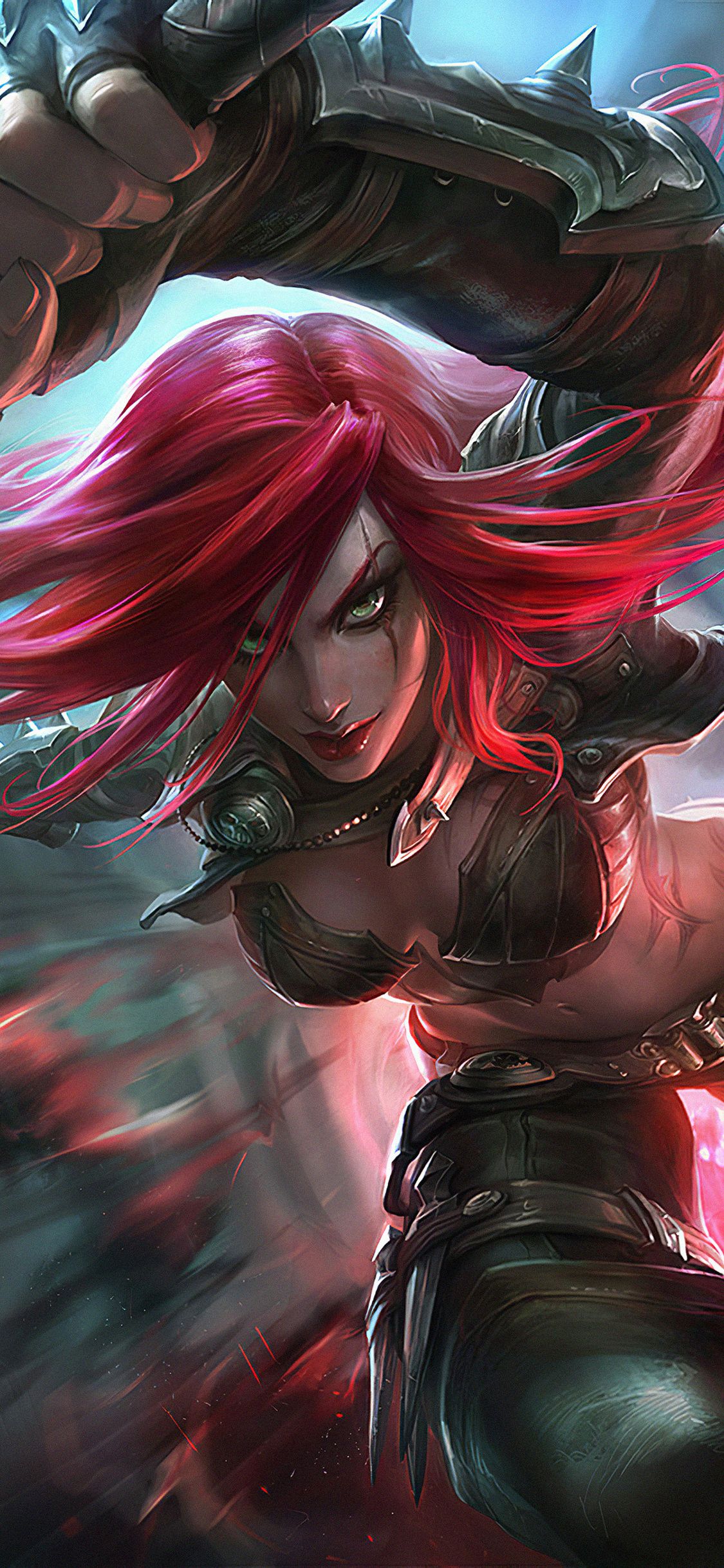 1125x2436   Катарина лол | Катарина Лига легенд, Personagens Ruivas, Personagens de Anime Feminino