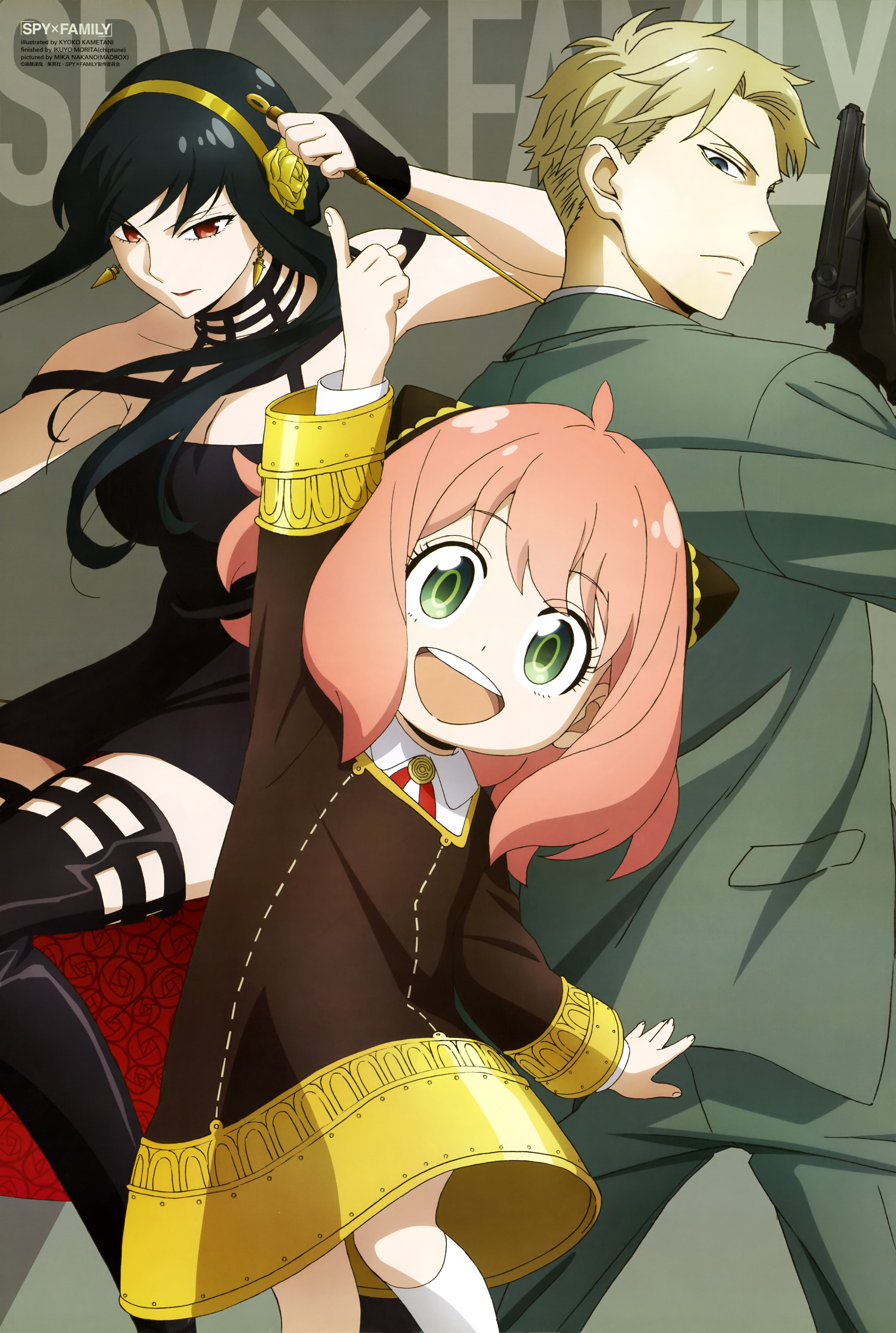 4102x6102  anya Spy x Семейный аниме 4K обои iPhone HD Телефон № 5021G 
