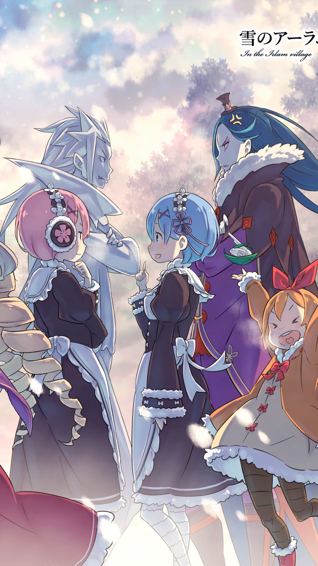 1080x1920  Anime, Anime Girls, -in-, Emilia (Re: Zero), Re: Zero Kara Hajimeru Isekai Seikatsu, HD Телефон Обои | PEACKPX