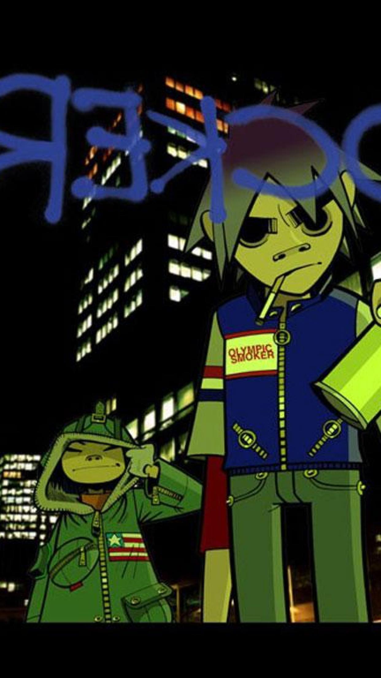 Обои на рабочий стол gorillaz